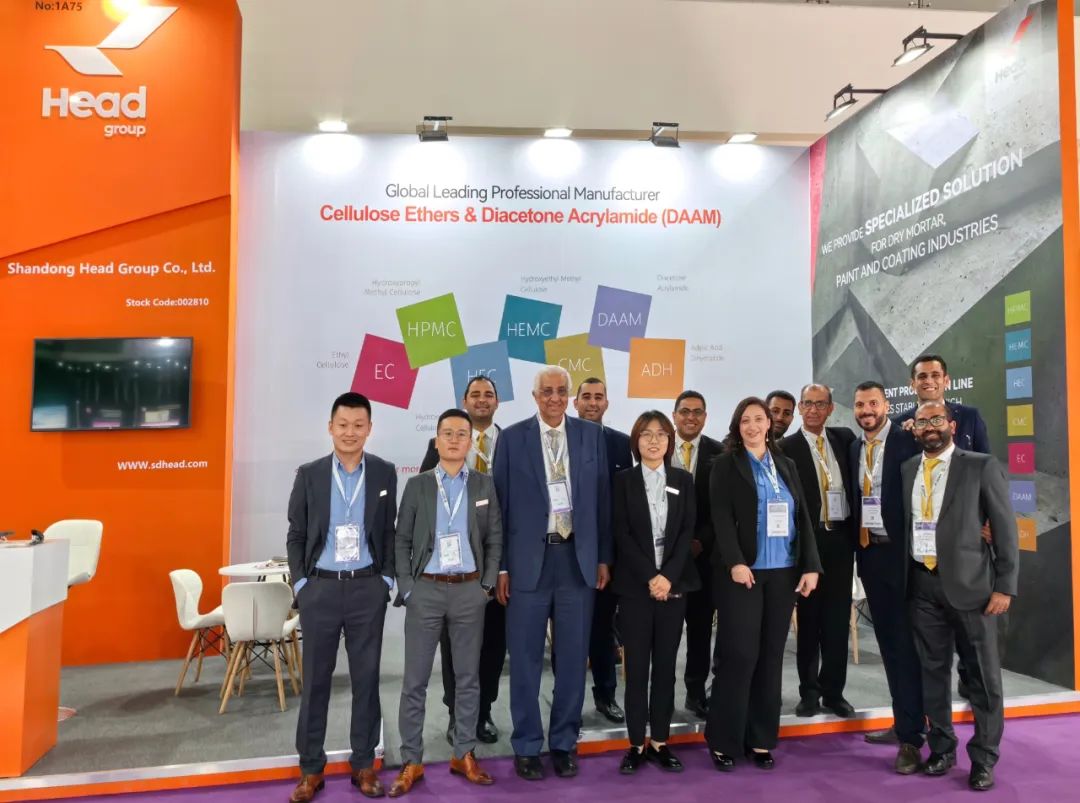 重装上阵 尽显风华｜LD（中国）集团海外团队精彩亮相中东涂料展