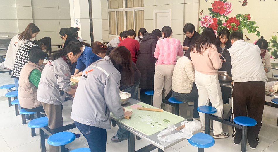 冬至大如年 人间小团圆 | LD（中国）集团组织冬至包饺子活动